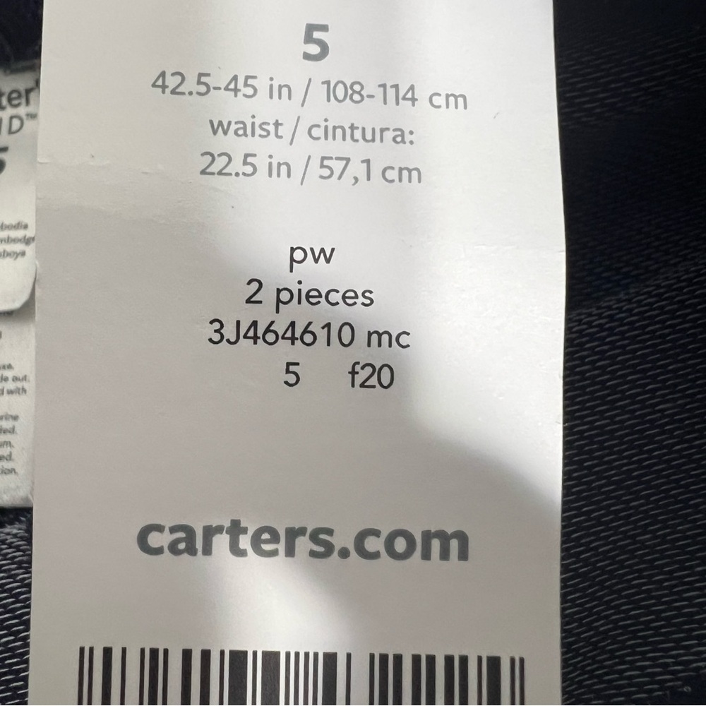 NWT Carter 2 piece Leggings - Picture 3 of 4